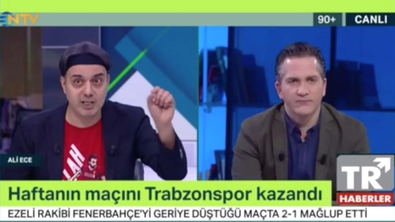 Trabzonspor Fenerbahce Maci Sonrasi Ali Ece Den Cok Sert Tepki Ayip Denen Bir Sey Var Ali Palabiyik Video Izle