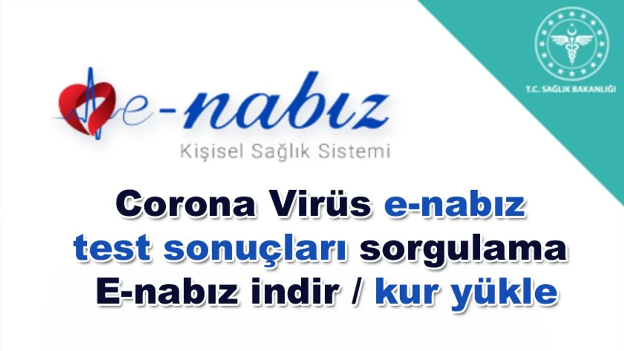 Koronavirusu E Nabiz Test Sonuclari Sorgulama E Nabiz Indir Kur Yukle