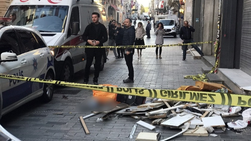 İstiklal Caddesi'nde feci ölüm