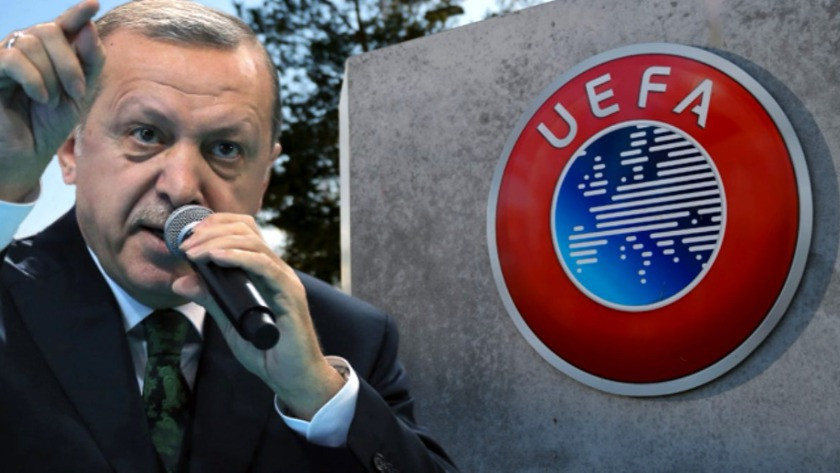 Cumhurbaşkanı Erdoğan'dan UEFA'ya sert tepki! Affedilir yanı olamaz