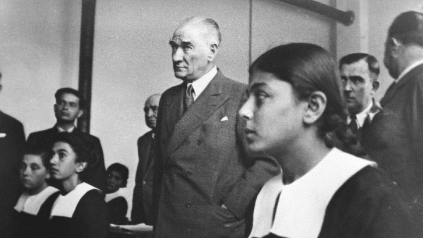 Atatürk'ün daha önce hiç yayınlanmayan görüntüsü