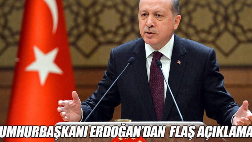 Cumhurbaşkanı Recep Tayyip Erdoğan, "Merkez Bankası başkanını görevden aldık.