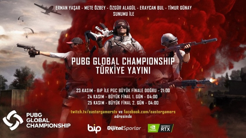 BİP'TE PUBG Global Championship 2019 heyecanı