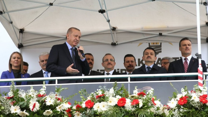 Cumhurbaşkanı Erdoğan İzmir'de müjdeyi açıkladı