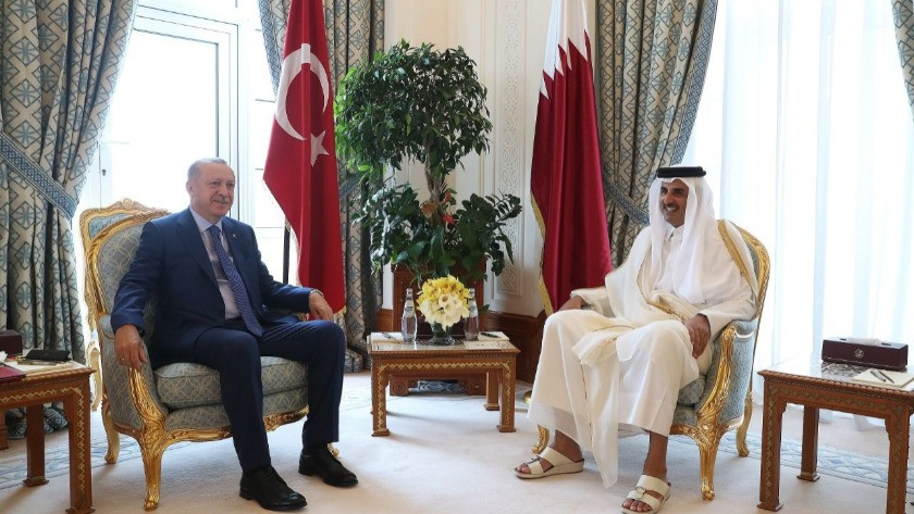 Katar Emiri Al Sani'den 'Erdoğan' paylaşımı