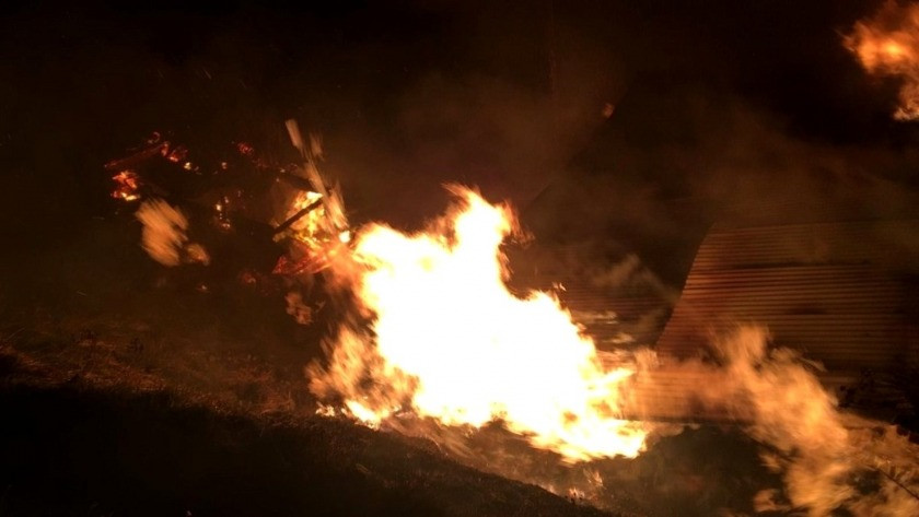 Kastamonu'da köyde çıkan yangın 10 eve sıçradı