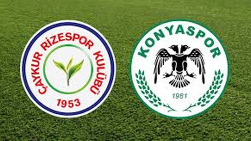 Çaykur Rizespor - Konyaspor maç sonucu: 3-1 özet izle
