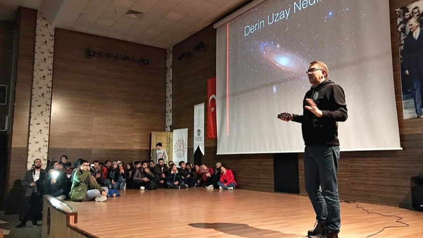 NASA’da görevli Türk Bilim İnsanı Umut Yıldız HRÜ’de