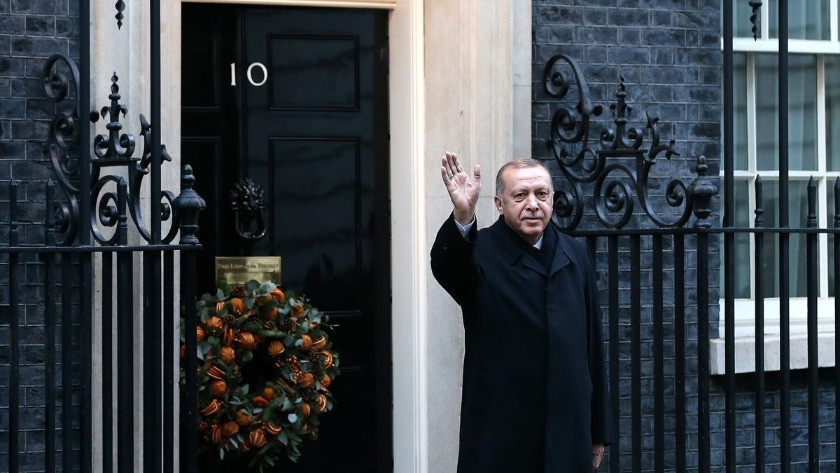 Başkan Erdoğan Londra'da dörtlü zirveye katıldı