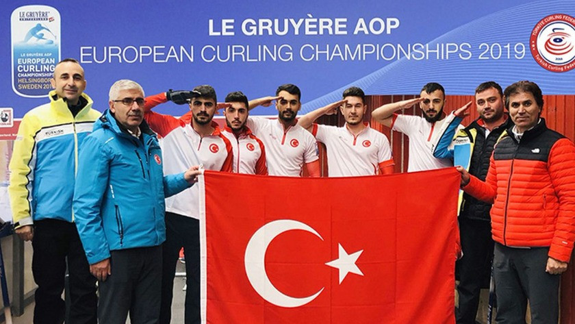 Türkiye Curling Federasyonu'na 'asker selamı' soruşturması