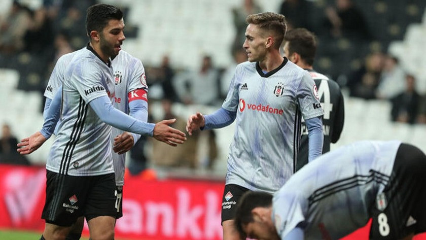 Beşiktaş - 24 Erzincan maç sonucu: 3-0 özet ve golleri izle