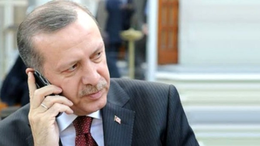 Erdoğan, Cemre Özdemir'in ailesi ile telefonda konuştu