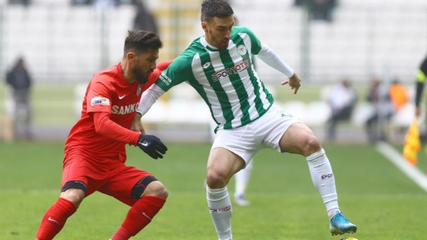 Konyaspor - Gaziantep FK maç sonucu: 0-0 özet izle
