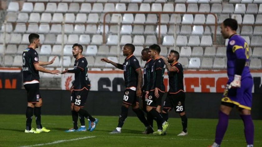 Adanaspor - Alanyaspor maç sonucu: 1-7 özet ve golleri izle