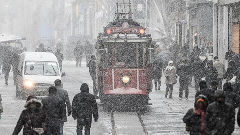 İstanbul beyaza bürünecek ! Kar geliyor...
