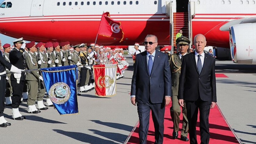 Hafter'e yakın medya Erdoğan'ın Tunus ziyaretini çarpıttı