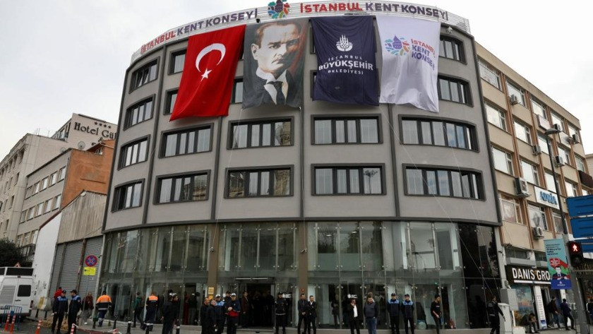 İstanbul kent konseyi binası yeniden tadilata alındı 