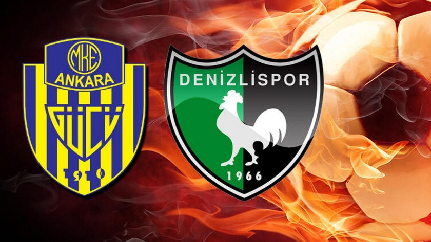 Ankaragücü - Denizlispor maçın sonucu : 2 -2