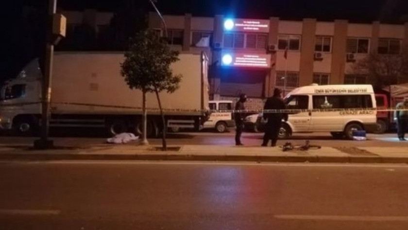 İzmir'de Suriyeli genç kamyon tekerleğine sıkışarak öldü