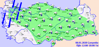 Yarın hava nasıl olacak ? 8 Ocak Çarşamba hava durumu - Sayfa 3