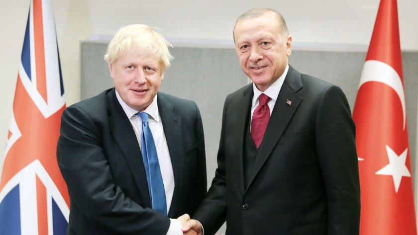 Cumhurbaşkanı Erdoğan ile Boris Johnson telefonda görüştü