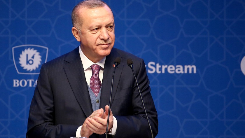 Cumhurbaşkanı Erdoğan'dan TürkAkım paylaşımı