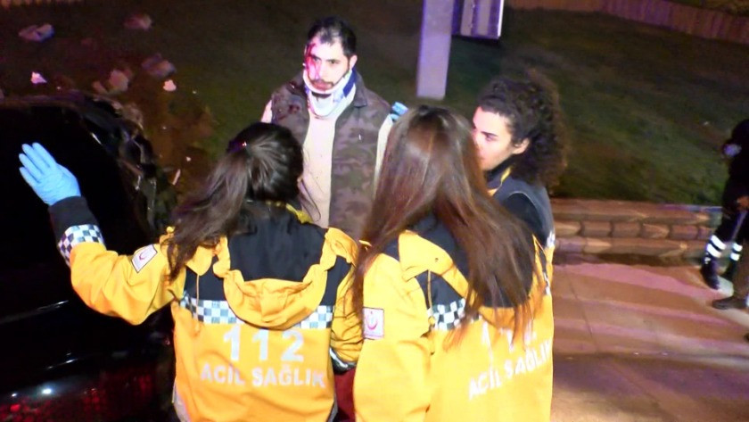 Ataşehir tem otoyolu'nda kaza: 4 yaralı 