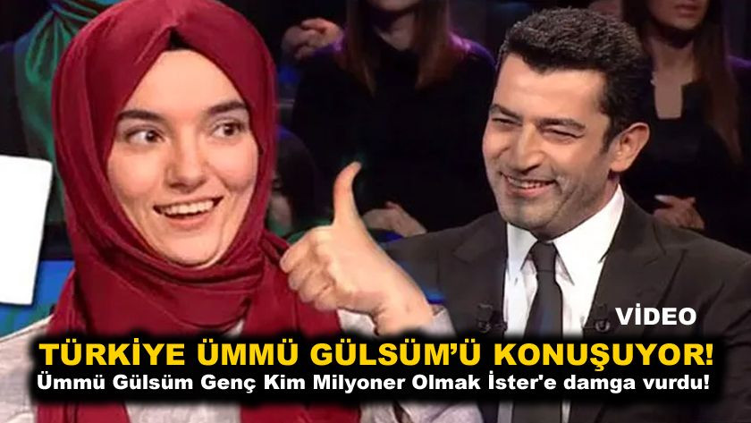 Ümmü Gülsüm Genç Kim Milyoner Olmak İster'e damga vurdu! Türkiye onu konuşuyor video izle - Sayfa 1