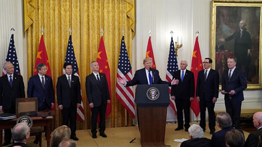 ABD-Çin ticaret savaşını bitiren imzalar atıldı!