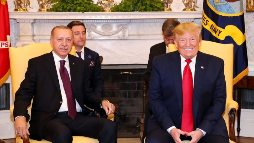 Cumhurbaşkanı Erdoğan, Trump ile Libya'daki son durumu görüştü