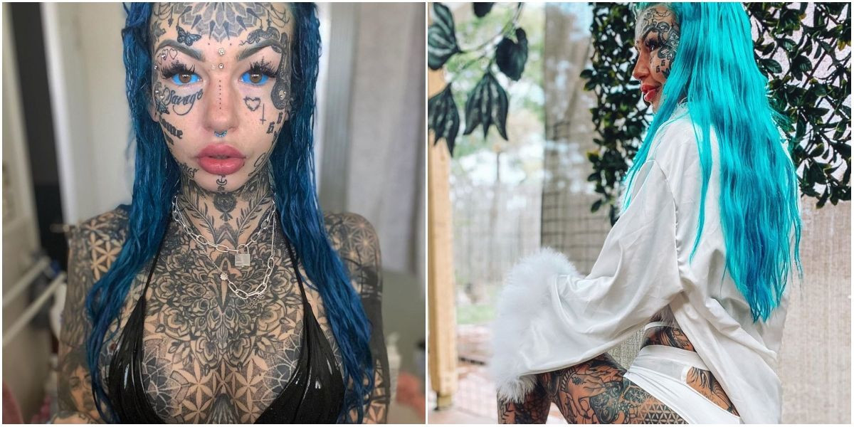 Amber Luke Dövmelerini Gösterdiği İçin Yüz Binlerce Takipçili Instagram Hesabı Silindi - Sayfa 1