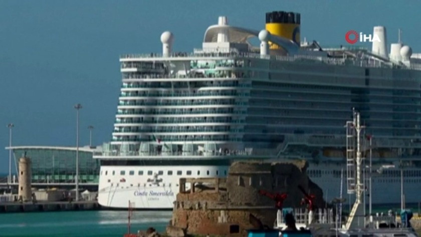 7 bin kişilik gemi corona virüsü nedeniyle karantinaya alındı.