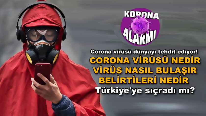 Corona virüsü can alarak dünyayı tehdit ediyor! Corona virüsü nedir? Türkiye'ye sıçradı mı?
