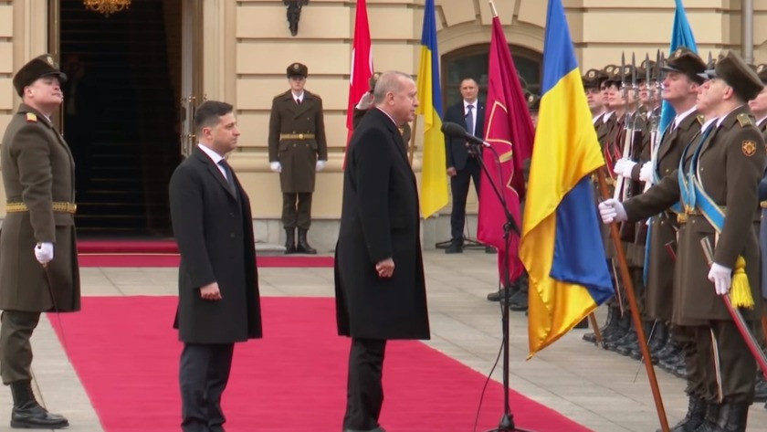 Erdoğan'ın selamı Ukrayna'da gündem oldu