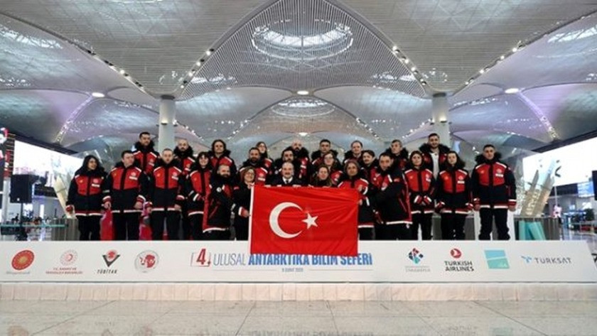Türk bilim insanları Antarktika'ya ulaştı!