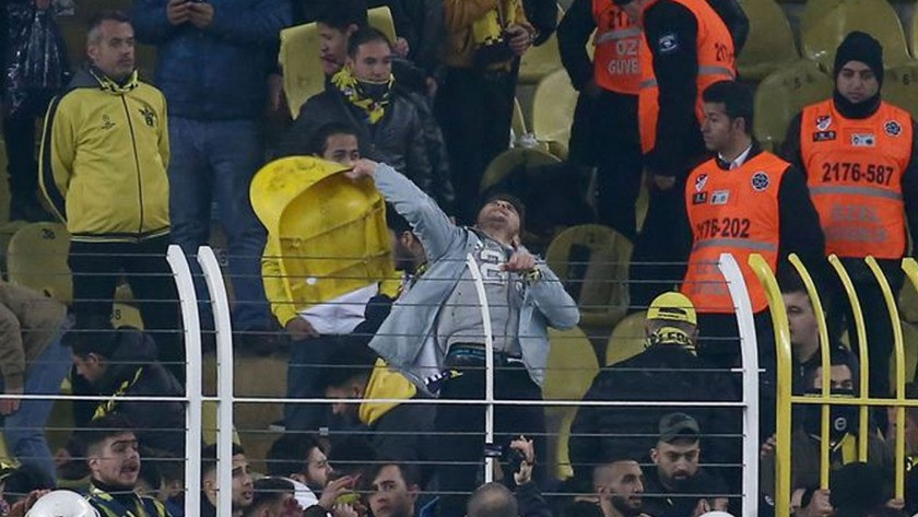 Fenerbahçe Galatasaray derbisinde 57 taraftara adli işlem yapıldı.