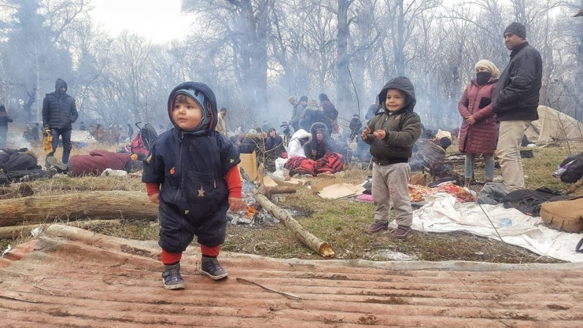 İşte sığınmacıların Yunanistan sınırındaki halleri !