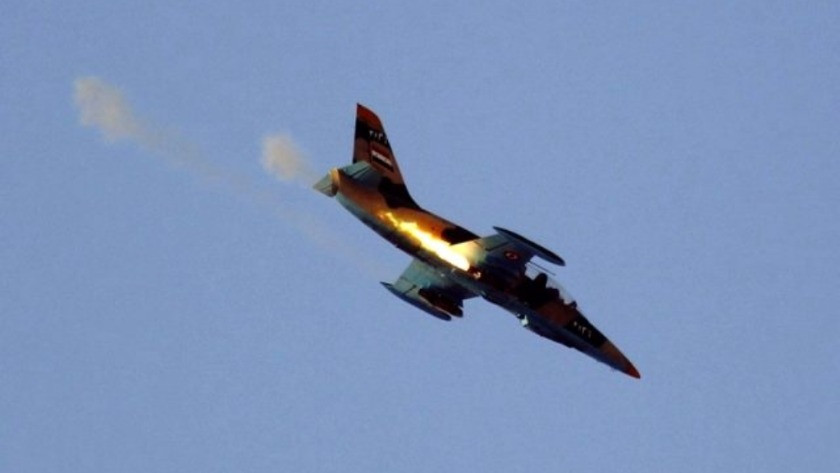 MSB duyurdu ! Esad rejimine ait savaş uçağı düşürüldü !