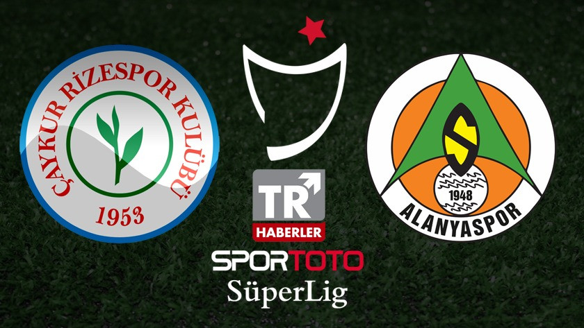 Çaykur Rizespor - Alanyaspor maç sonucu: 1-1 özet ve golleri izle