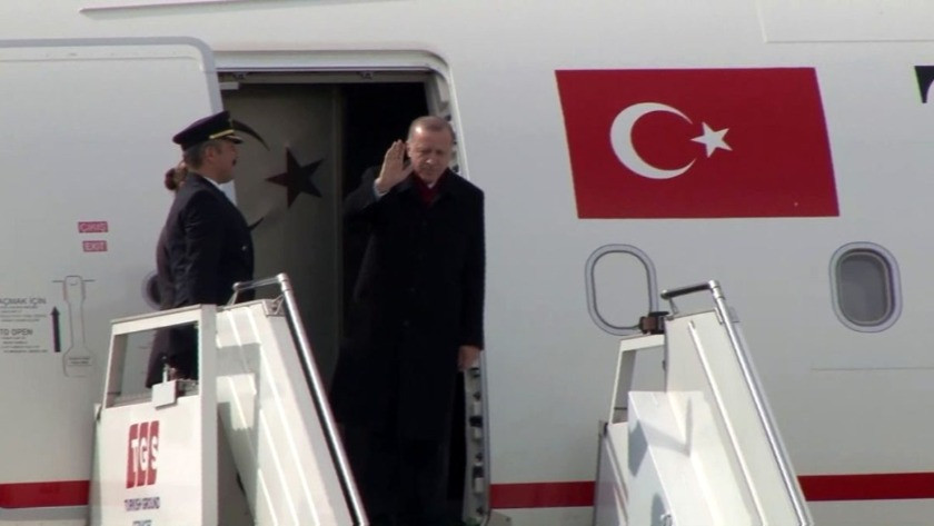 Cumhurbaşkanı Erdoğan Brüksel'e gitti: Havalimanında 'koronavirüs'...