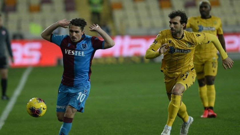Yeni Malatyaspor - Trabzonspor maç sonucu: 1-3 özet ve golleri izle