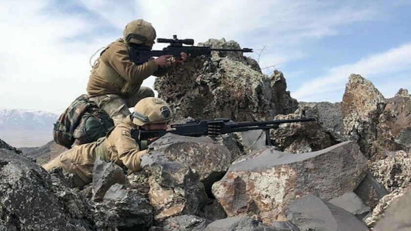MSB duyurdu: 2 PKK/YPG'li terörist etkisiz hale getirildi
