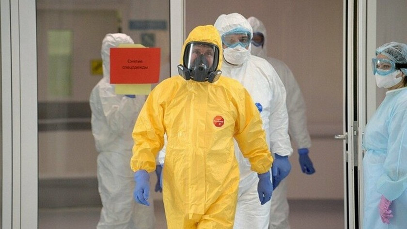 Putin'den koronavirüs önlemi! Tulum ve maske giydi