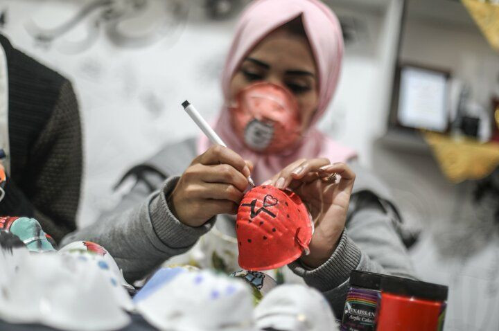 Gazzeli sanatçılardan virüsle mücadeleye ilginç destek! - Sayfa 2