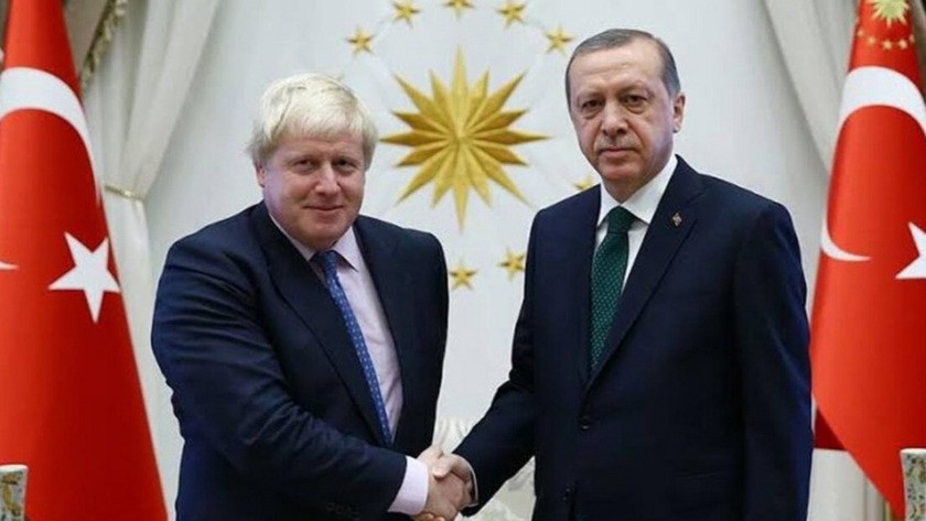Cumhurbaşkanı Erdoğan'dan Boris Johnson'a geçmiş olsun dileği