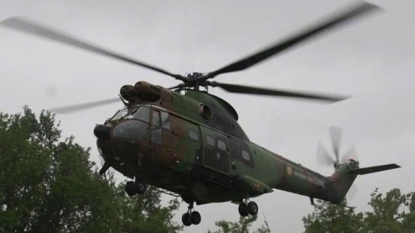 Fransa'da askeri helikopter düştü