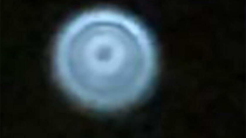 Manisa'da çekilen görüntüler ufo heyecanına neden oldu