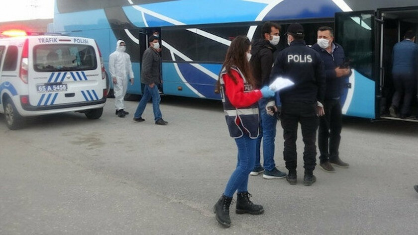 İstanbul'dan Van'a gelen 22 kişi yakalandı