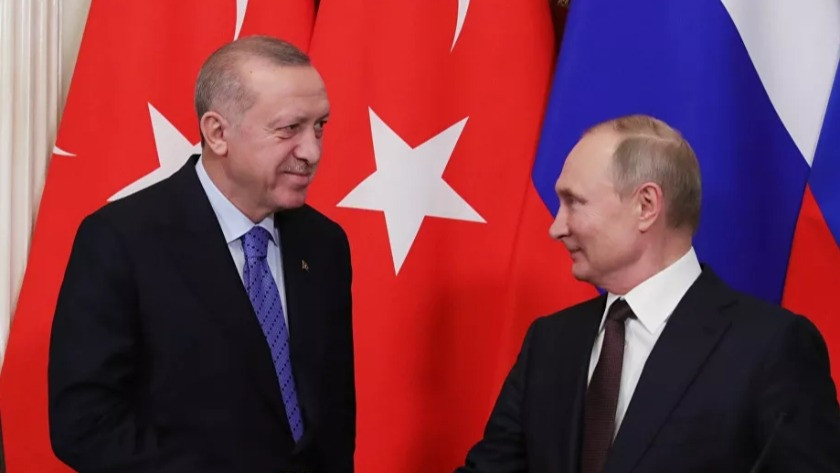 Cumhurbaşkanı Erdoğan ile Putin'den telefon görüşmesi