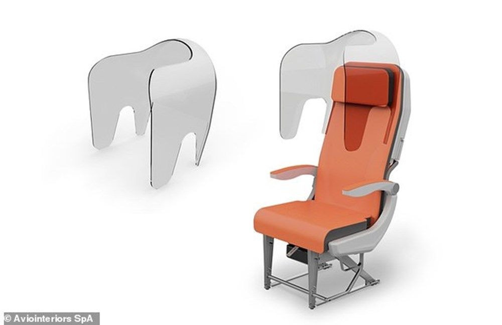 Corona virüs sonrası uçak yolculukları için yeni koltuk tasarımları  planlanıyor..! - Sayfa 1
